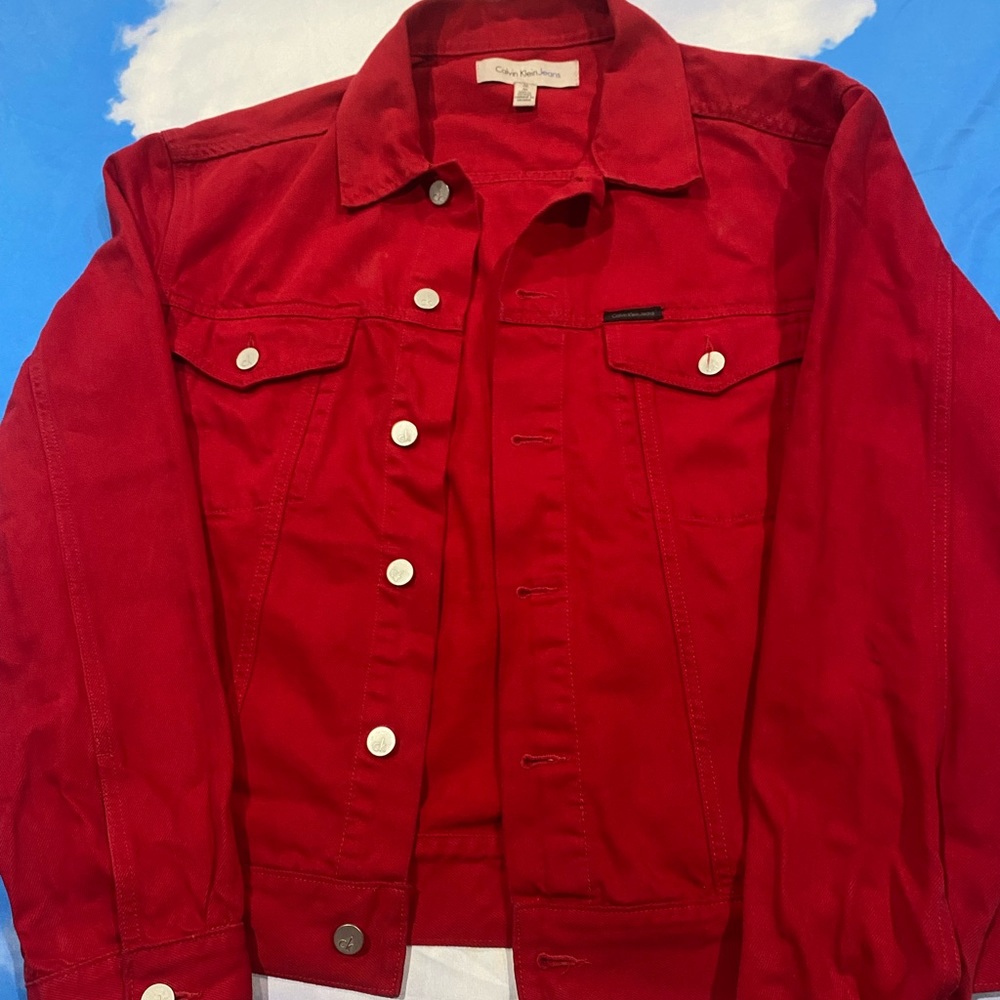 Calvin Klein Jean jacket size medium